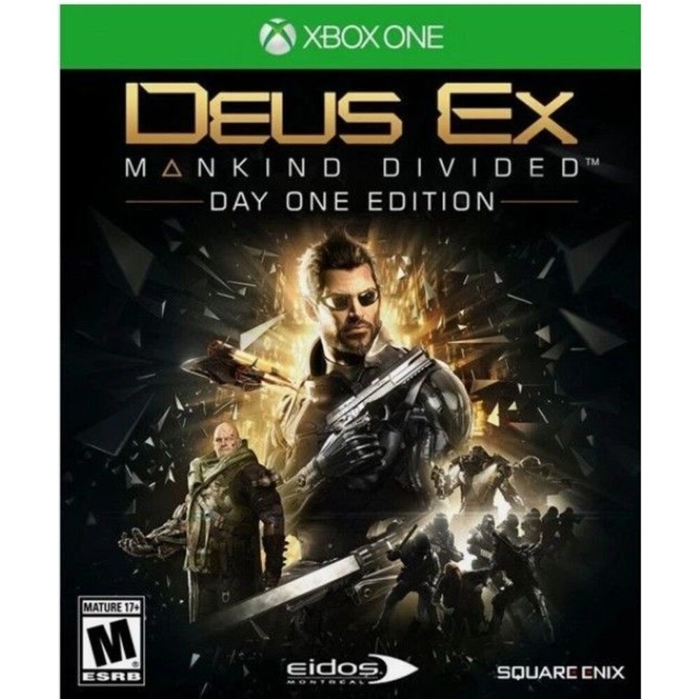 Deus Ex: Mankind Divided - Day One Edition - Microsoft Xbox One BRAND NEW